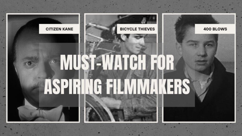 Blog image for top 3 films to watch for aspiring filmmakers